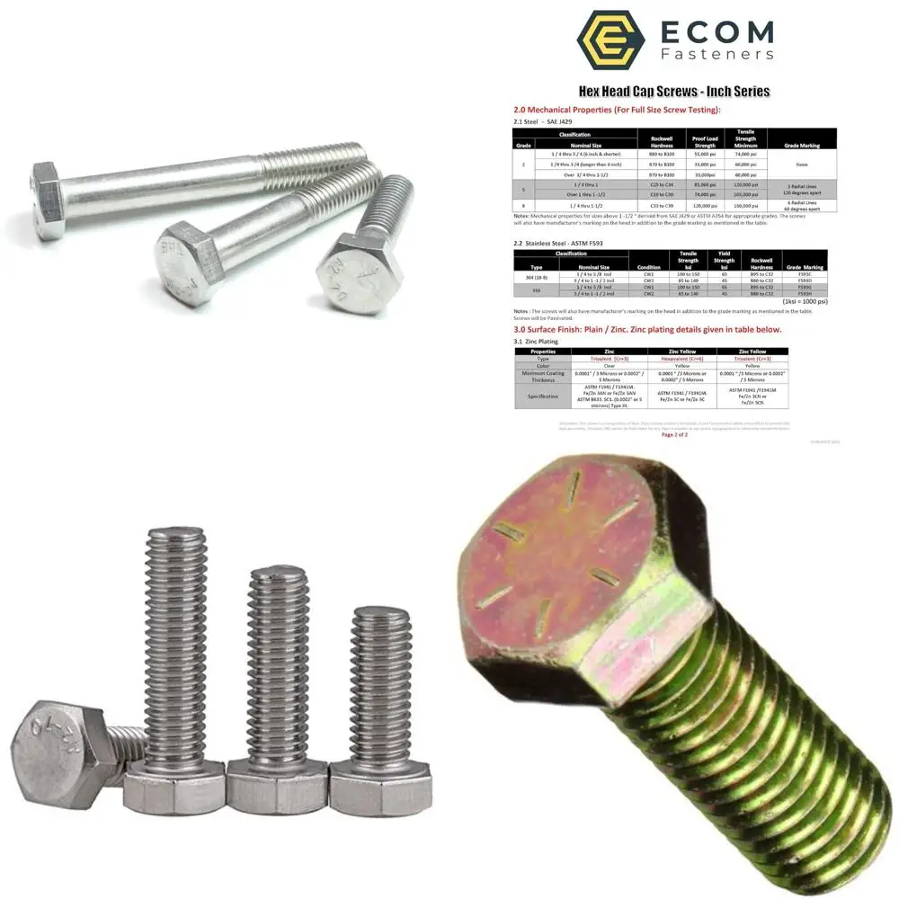 

Нержавеющая сталь 18-8 A2-70, класс M12 x 1,75 мм, винты с шестигранной головкой с грубой резьбой, длина 130 мм, частичная резьба, резьба 2,25, 10