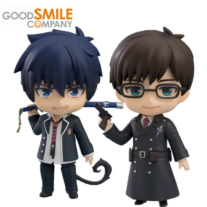 GSC Good Smile Original Nendoroid Ao No Exorcist Anime Figure Okumura Yukio Okumura Rin Action Figure Toys for Boys Girls Gifts