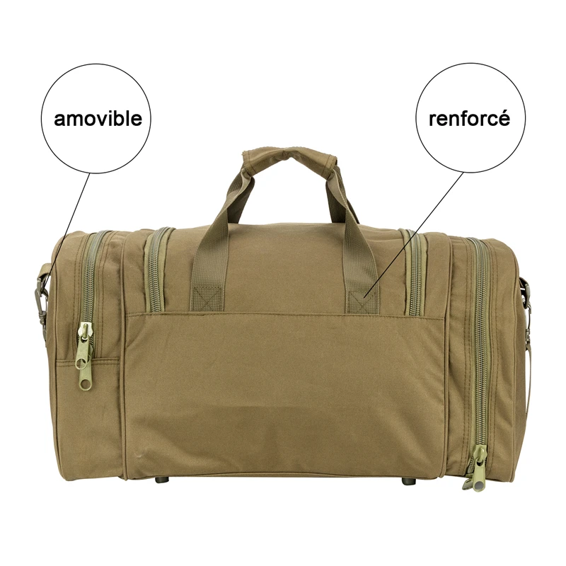 Sport Gym Fitness Bag for Men Military Tactical Duffle Bag Travel Work Out Bags Training Workout Bag With Shoe Compartment