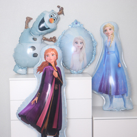 Super Large Frozen Party Aluminum Foil Balloon Decoration Elsa Anna Olaf Balloon Kids Birthday Party Decoration & Supplies