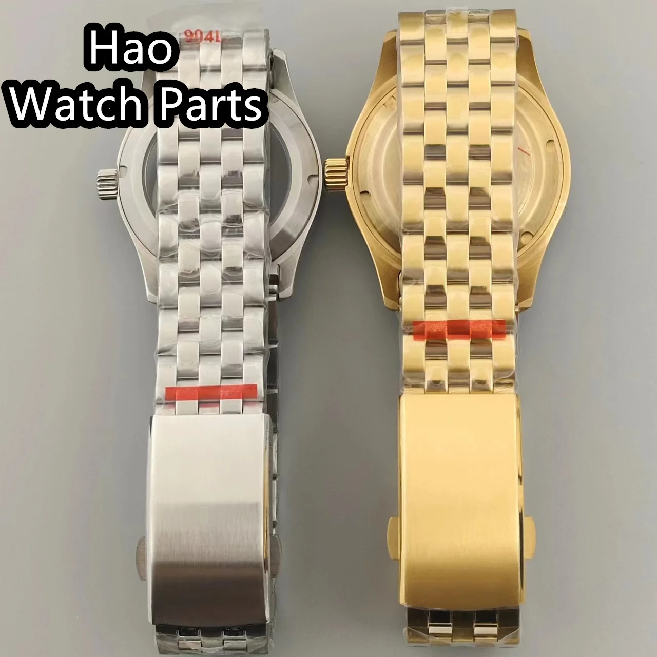 حافظة ساعة معقمة من الياقوت والزجاج ، الفضة ، الأسود ، الذهب ، الورد ، NH35 ، NH36 ، NH34 ، ETA2824 ، حركة PT5000 ، 36 ، 39