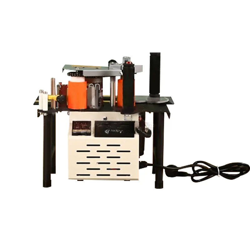 Portable Edge Banding Machine JBT90 Curved and Straight Double Coated Adhesive Small Edge Banding Machine