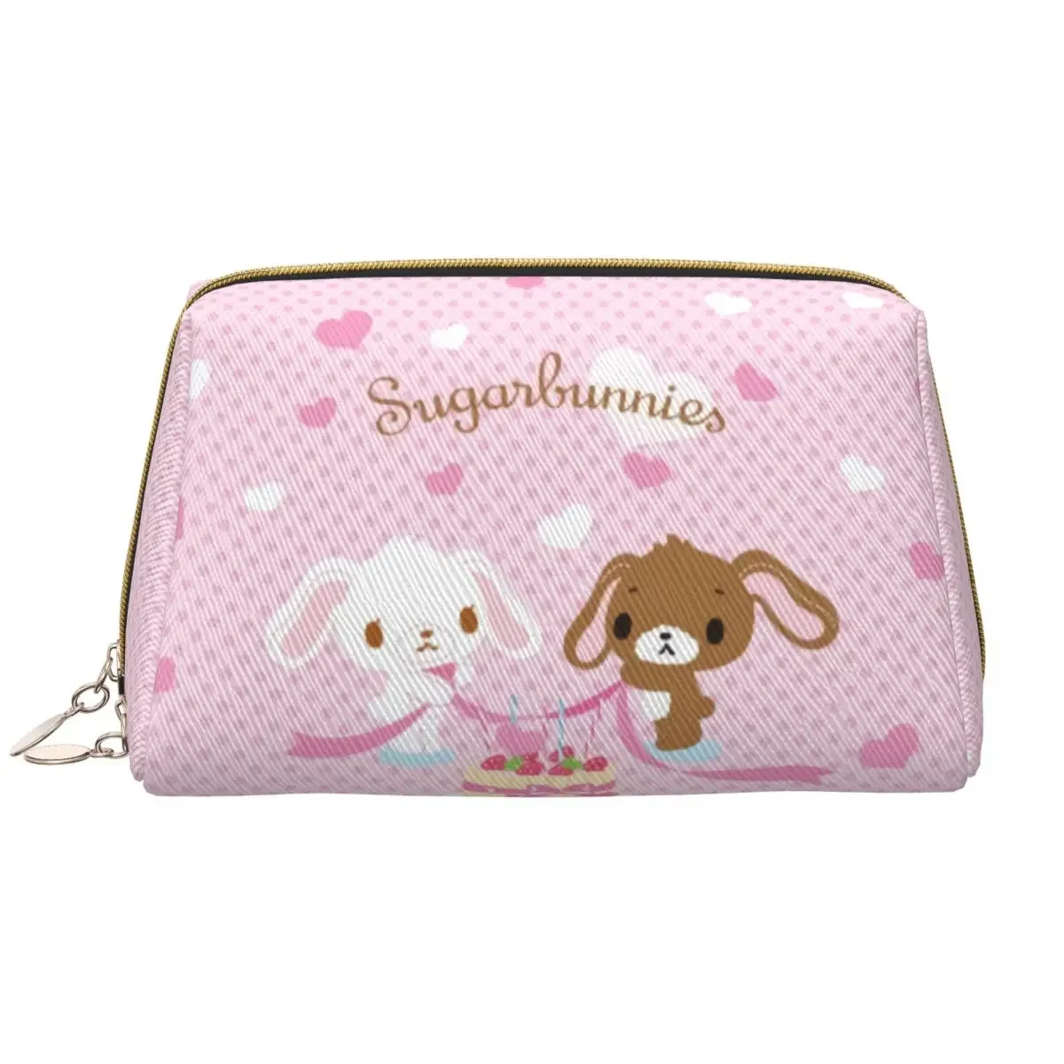 

Sugarbunniess Cosmetic Bag Women Kawaii Large Capacity Anime Manga Makeup Case Beauty Storage Toiletry Bags