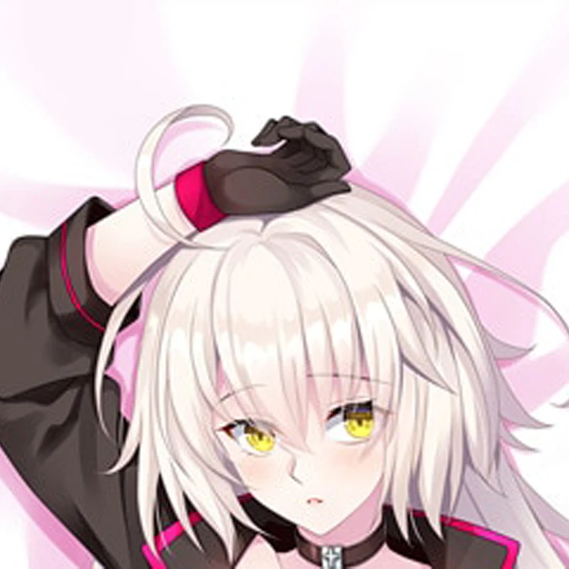 

Dakimakura Anime Pillow Case Jeanne d'Arc Alter Double-sided Print Of Life-size Body Pillowcase Gifts