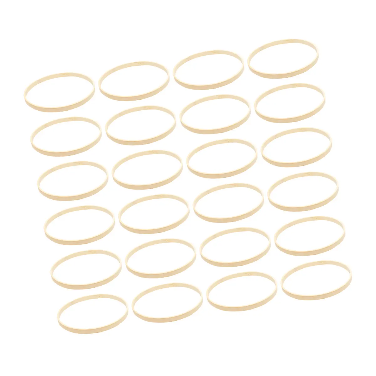 

20 Pcs Bamboo Circle Dream Catcher Supplies Adults Shaped Christmas Craft Rings Dreamcatcher Accessories for Handcraft Metal