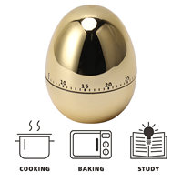 60 Minutes Egg Model Mechanical Timer Cooking Alarm Clock Manual Timer for Kitchen Egg Model Mechanical Timer 60 Minutes Timer