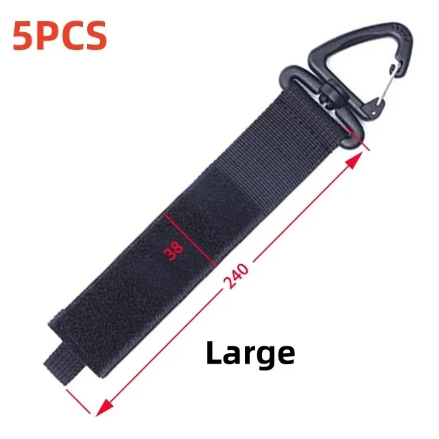 Snoerorganizerhouder met draaibare gesp Draadmanager Netsnoerbeheer Nylon Opbergriemen voor zwaar snoeren voor kabels Slangen