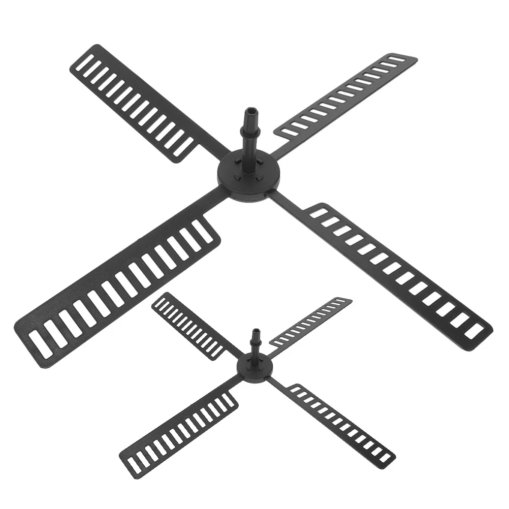 

2Pcs Solar Windmill Lighthouse for Garden Yard Outdoor Decor Weatherproof Windmill Part with Colorful Spinning Blades Landscape