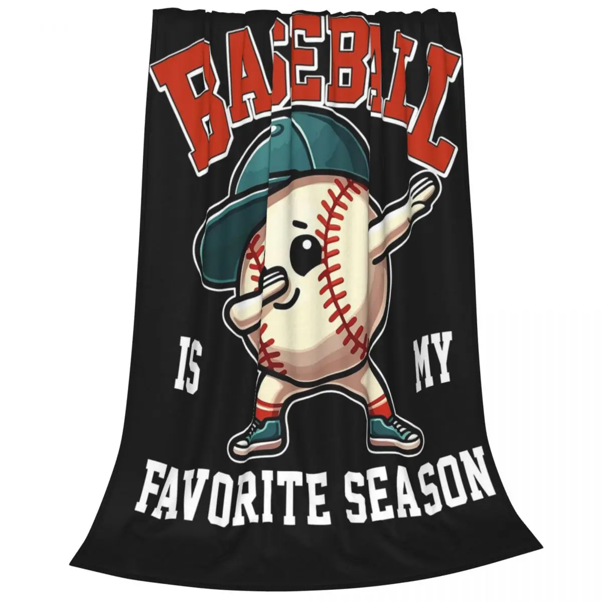 Baseball Is My Favorite Season Blanket Flannel Super Soft Sofa Throw Blankets For Couch Bedding Outdoor Throws Bedspread Quilt