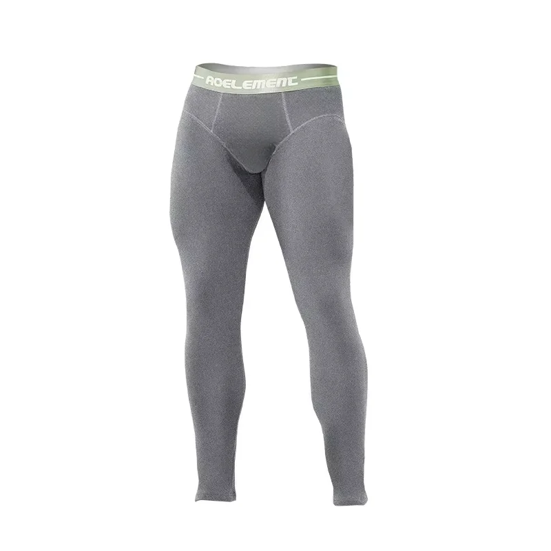 Winter long johns mens leggings thickened fleece thermal underpanties long underpants for men