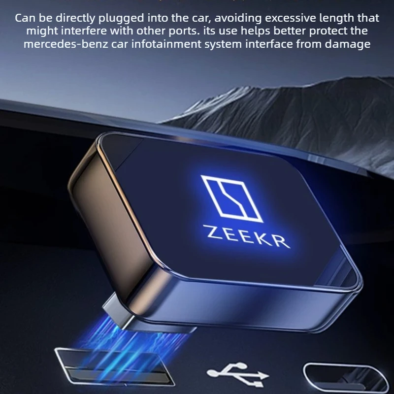 USB‑C Car Dash Cam Flash Drive For Zeekr 7X Sentry Mode Loop Recording Parking Monitor Video Storage U Disk - view 2