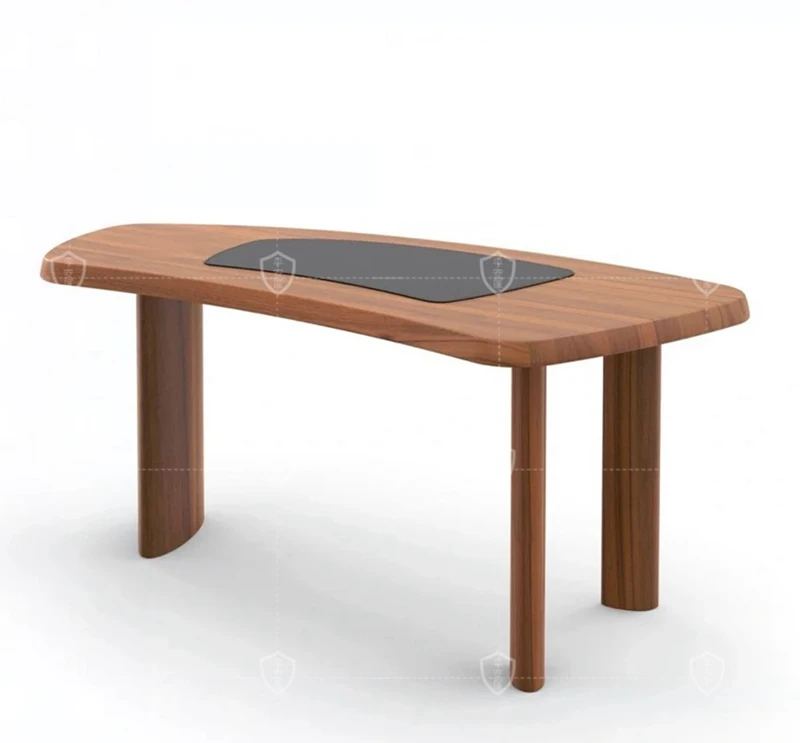 Desk, writing desk, small apartment desk, Italian minimalist Nordic desk