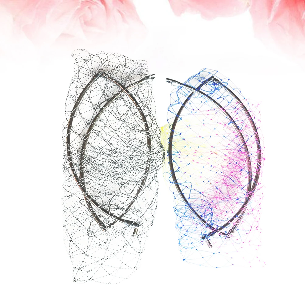 

2 pcs Copy Net Head Stainless Steel Collapsible Fishing Anti-hanging Carp Foldable Reinforced Kayak Boat Stream Sea Fishing