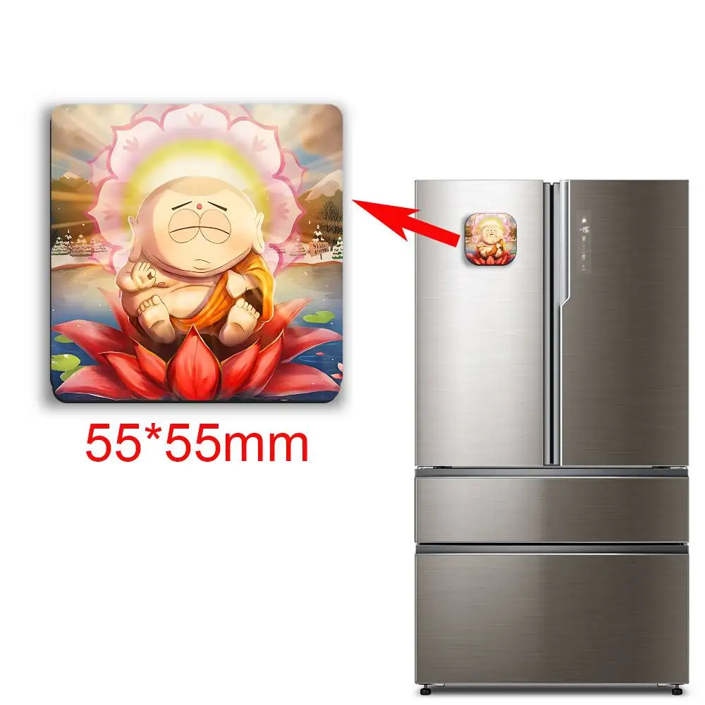 cute Sense of justice South Park Magnetic Sticker Fridge Magnets No Falling Off Fit for Refrigerators All Metal Surfaces