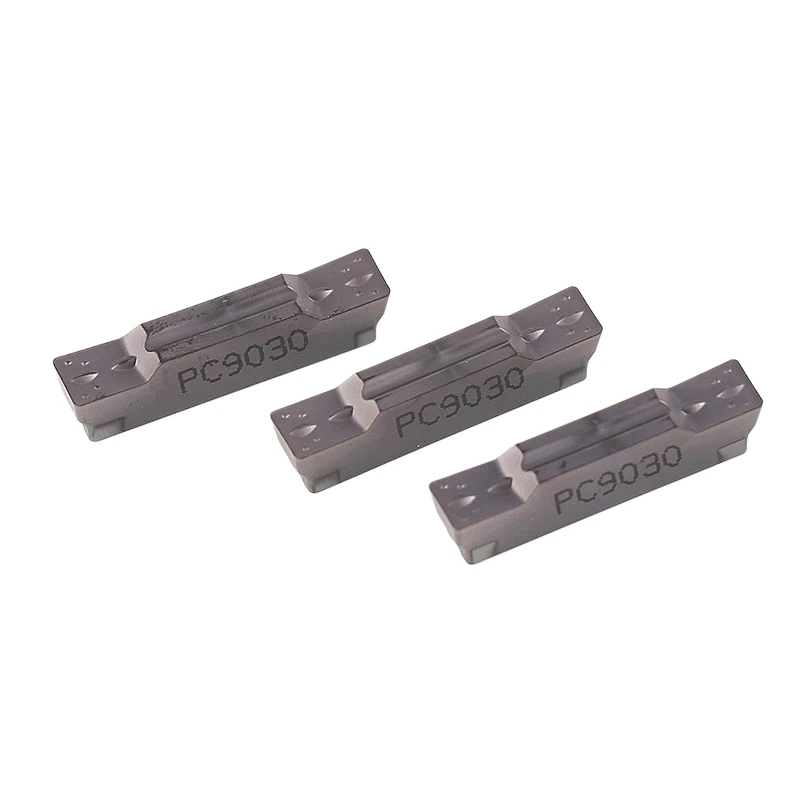 

10 Pieces CNC Blade Grooving CNC Knife Grain Steel Parts Stainless Steel Cast Iron High Hardness MGMN200-G-PC9030