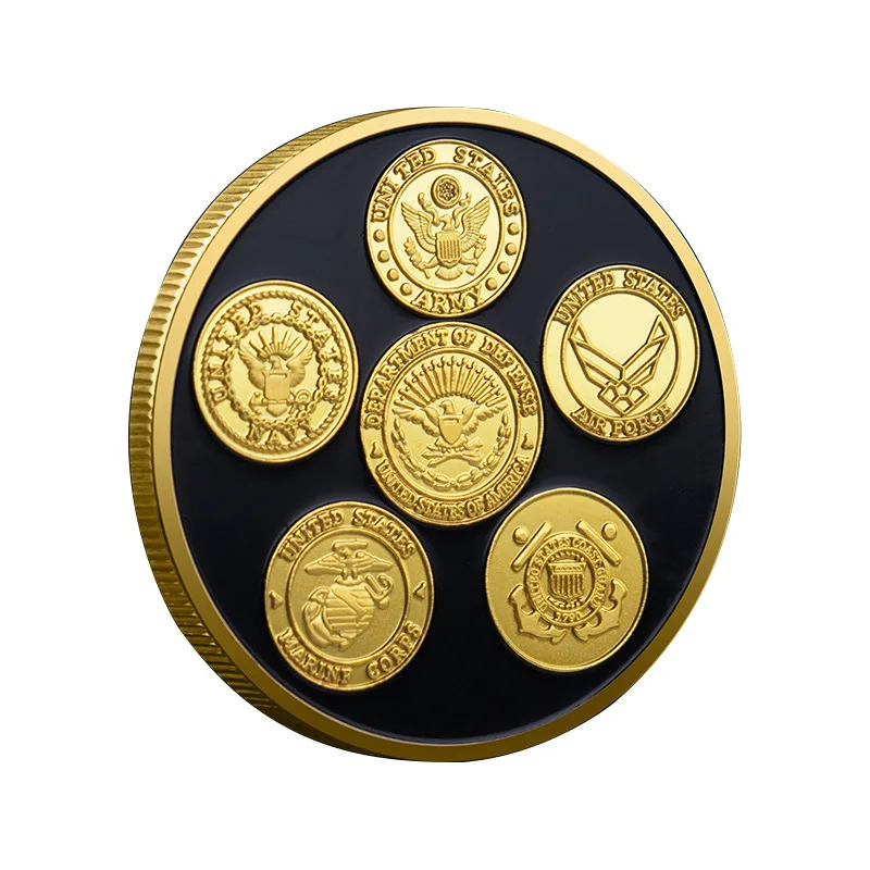US Military Coin Rescue Operation Commemorative Coin Challenge Coin Commemorative Medal
