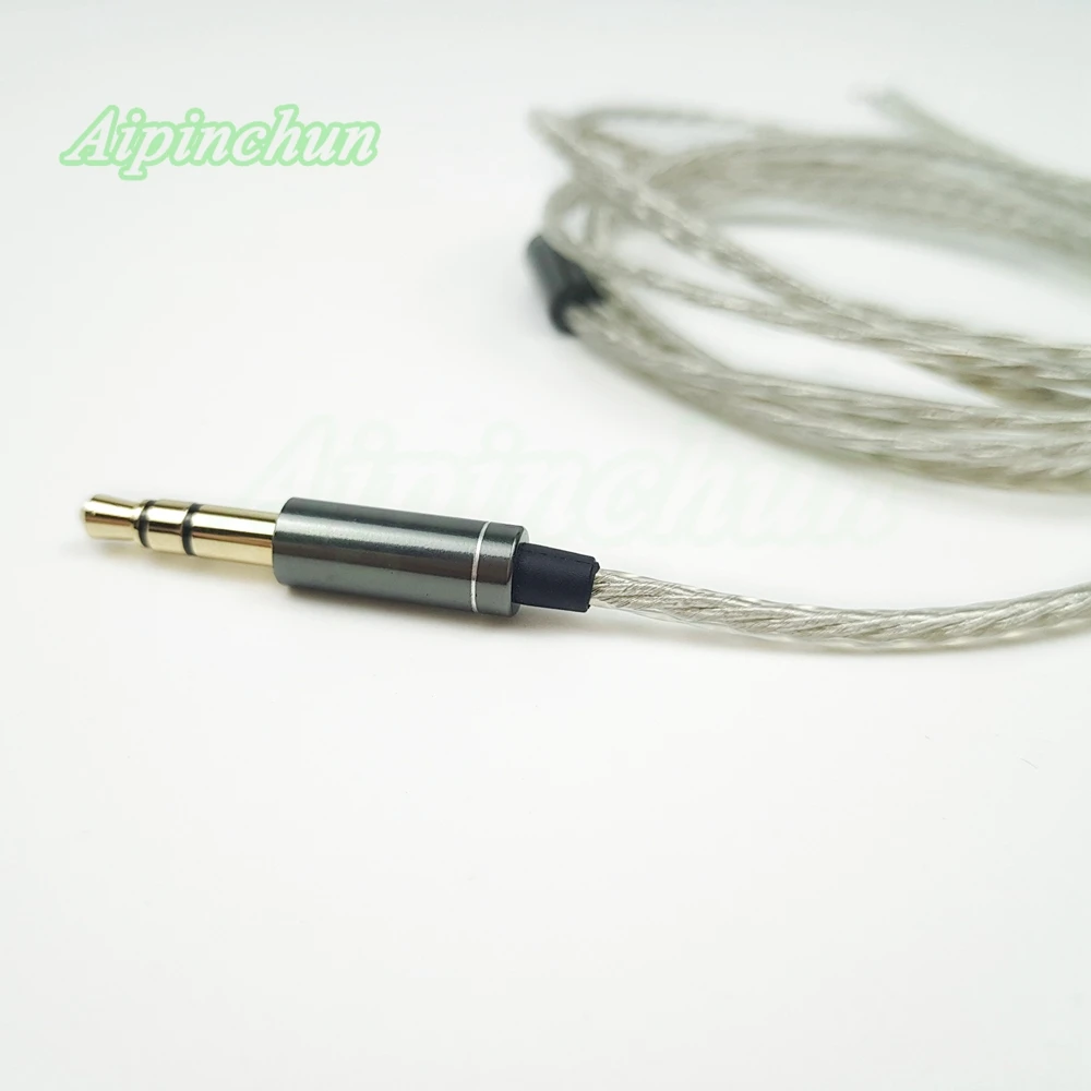 3.5Mm 3 Cực Dòng Loại Jack Cắm Tự Làm OFC Lõi Dây Tai Nghe Cáp Sửa Chữa Thay Thế Cho Tai Nghe