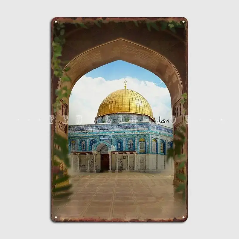 Aqsa Mosque Metal P…