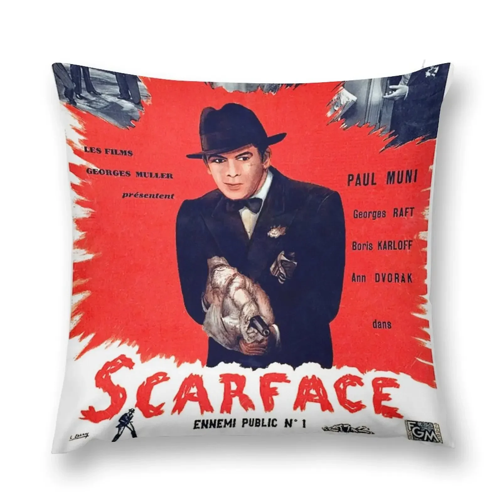 Scarface Throw Pillow Decorative Cushions For Luxury Sofa pillow pillowcase christmas ornaments 2025 pillow