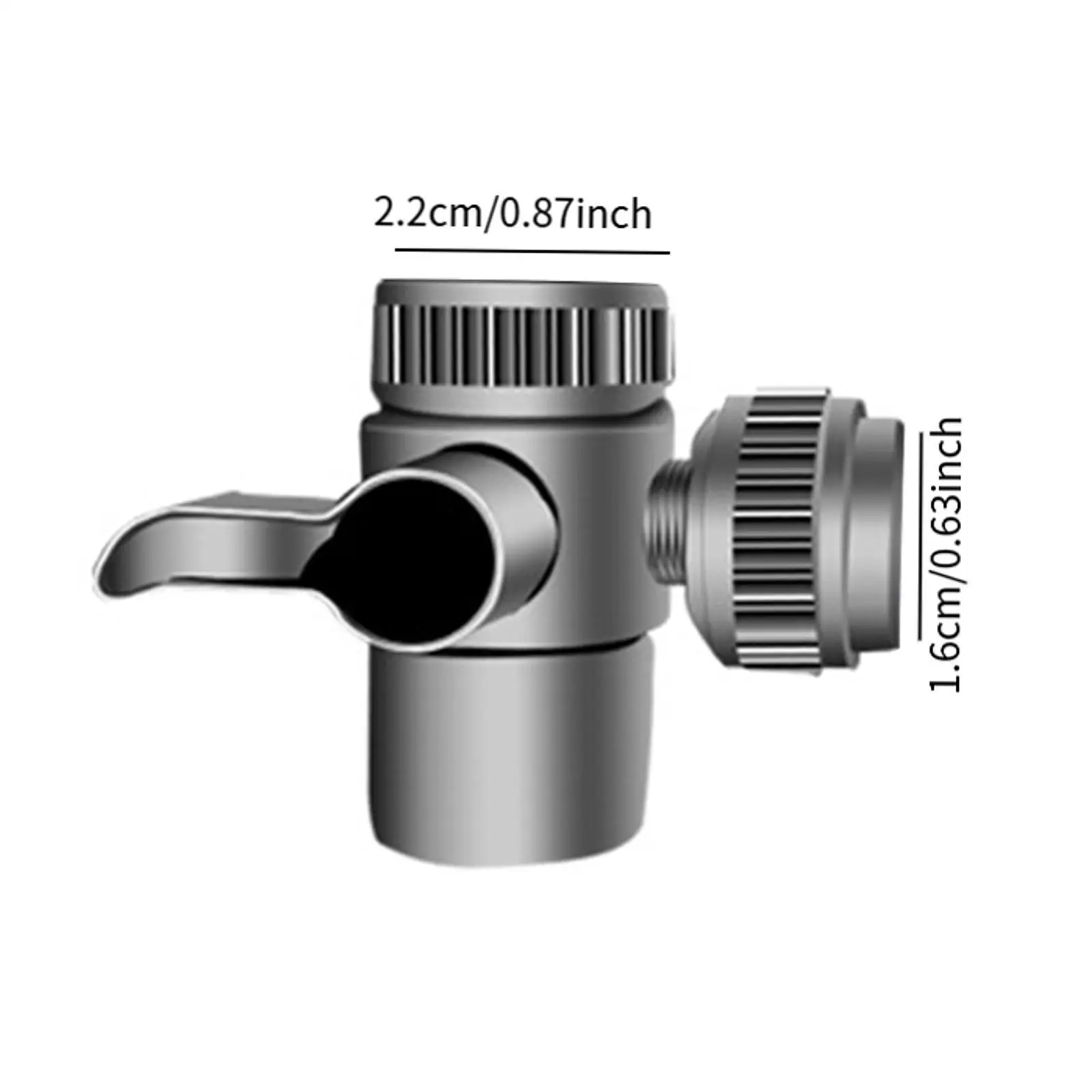 Adaptateur en forme de déviateur de pommeau de douche, connecteur pour toilettes domestiques, cuisine