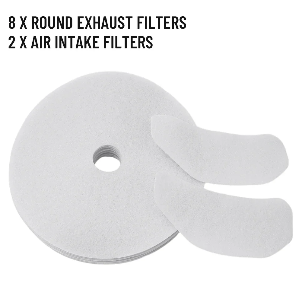 Escape e Air Intake Filter Set para BUSH DHB7VTDW DHB7VTDB TD3CNBW Casa, pcs