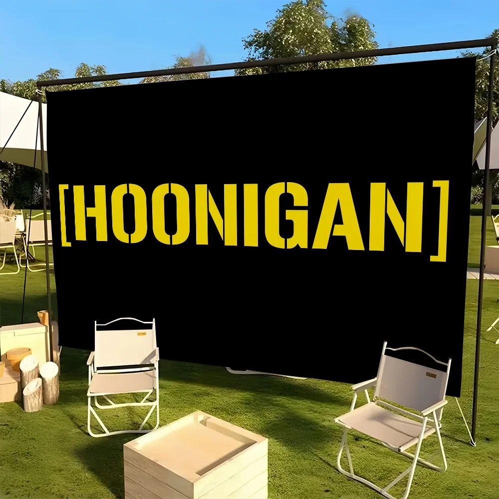 Hoonigans flag For Picnic Party Art Home Decoration Outdoor Camping Banner