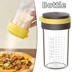 Grated Cheese Shaker Bottle Clear Spice Dispenser With Lid For Cumin Sesame Seasoning Jar Barbecue Tool Kitchen Container