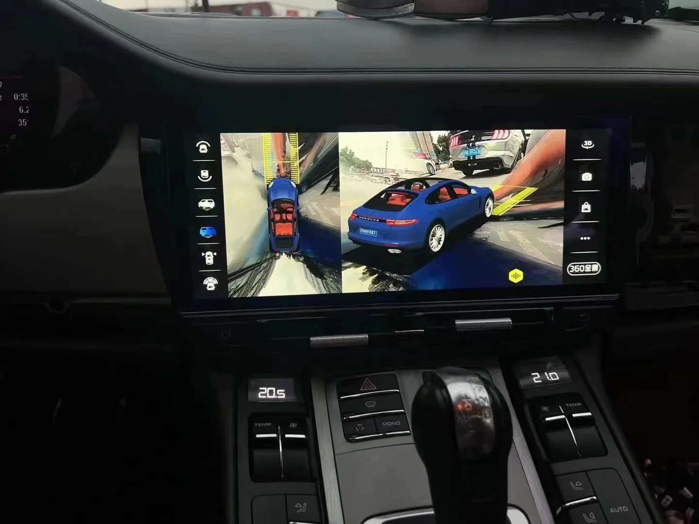 ZXY 12.3 Inch Update Android untuk Porsche Panamera 2010-2016 Layar CarPlay Radio Mobil Multimedia Player GPS Navigasi