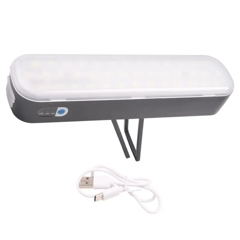 Power Bank Solar Rechargeable Camping Lantern 3600Mah 3 Light Modes LED Tent Light Work Lamp Garage