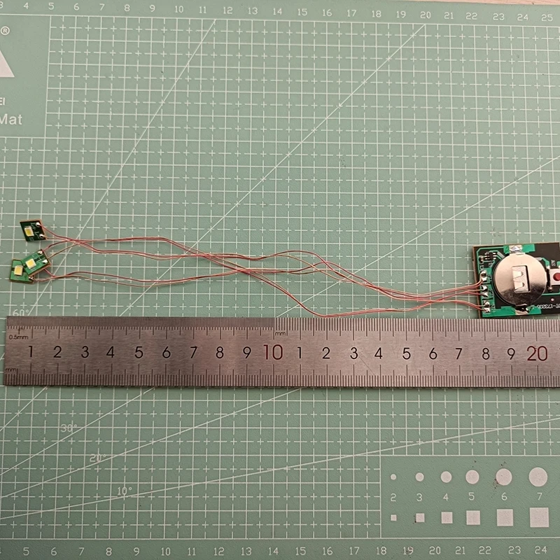 EZ lekkie, jasne z 3 światłami, aby zapalić urodziny świętuj kartę wykonaną przez metalowy wykrawacze do scrapbookingu dec