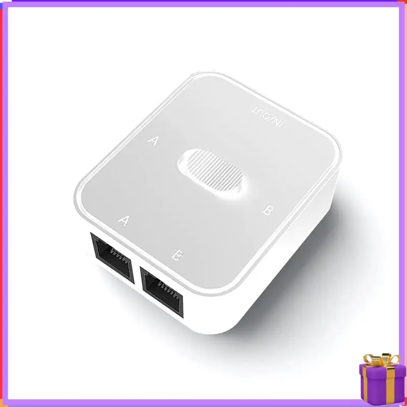 ขั้นสูง 1 PCS 2 พอร์ต RJ45 LAN CAT6 ตัวเลือกสวิตช์ 1000Mbps 2 In 1 Out /1 In 2 Out 2 In 1 Outrj45 เครือข่าย Splitter