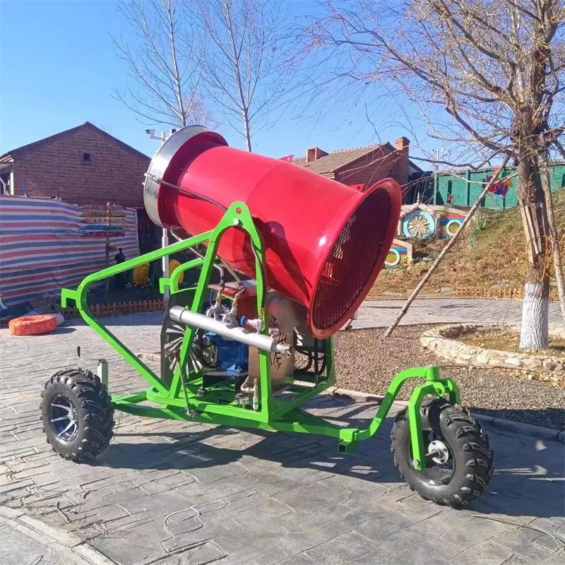 Artificial snow machine at ski resorts Mobile snow blowers Snow blowers in hot spring resorts and playgrounds
