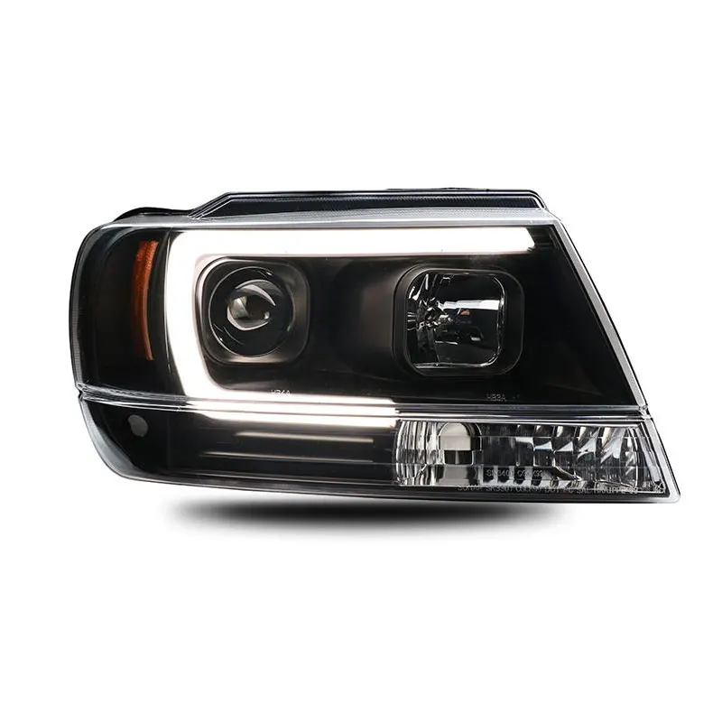 

Apply to car bupmer head light for 09-14 Cherokee headlight car accessories Xenon light source Cherokee headlamp Headlight