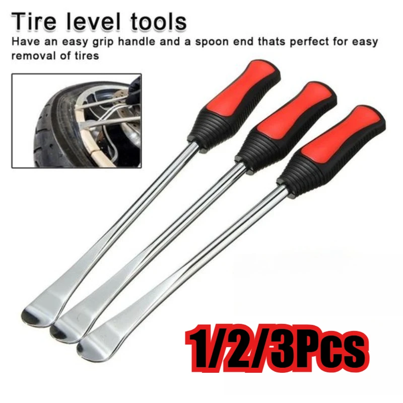 

14.5" Tire Iron Spoons Lever Bar Changing Tires Repair Tool Kit Tyre Changer Remover for Motorcycle Bike Scooter Bicycle Mower