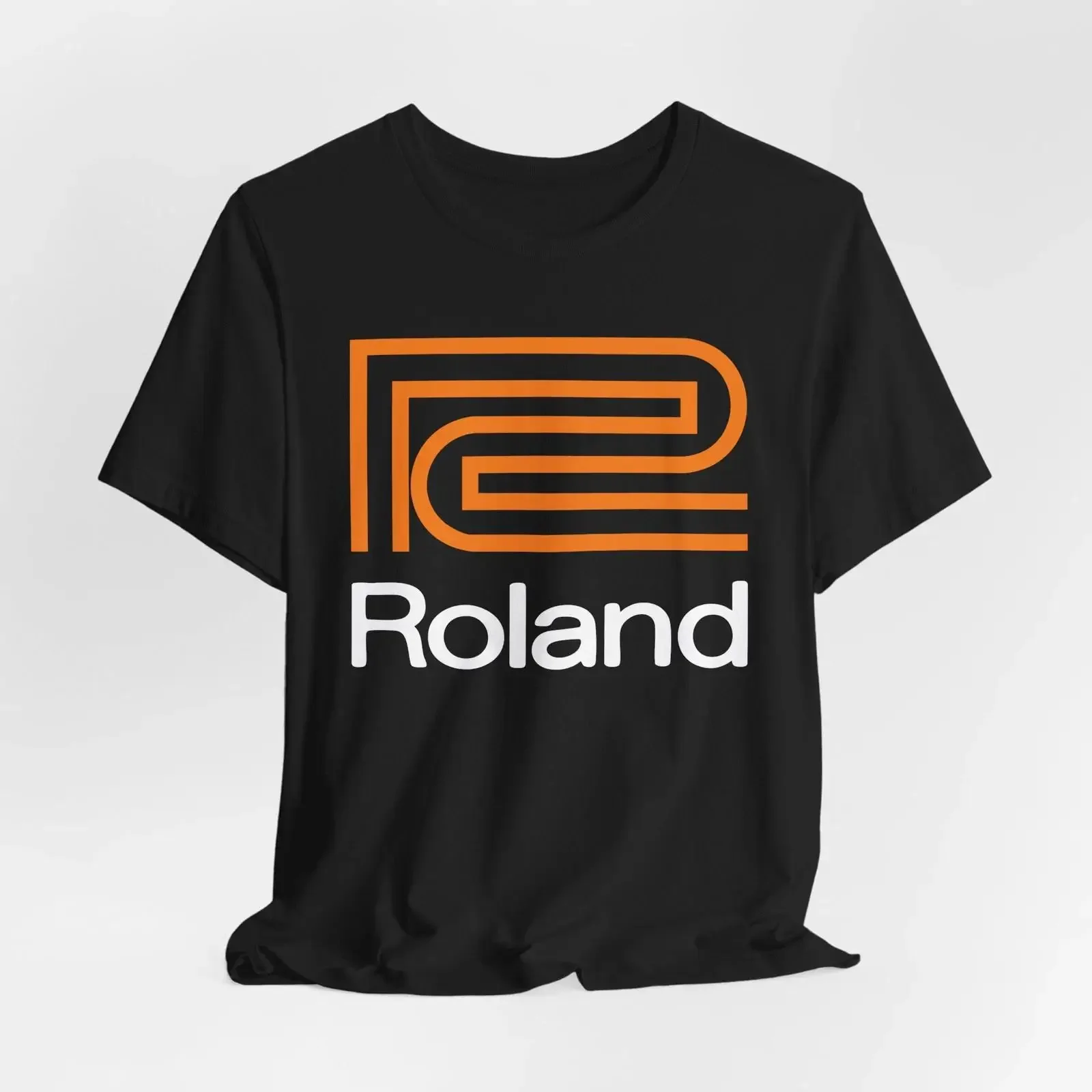 Camiseta Roland Drums Logo DJ Sintetizador EDM Gráfico Regalo S 5XL vintage Lavada Macia Casual Confortável