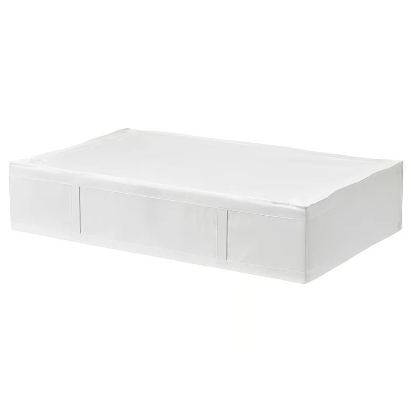 Foldable Bed Bottom Storage Box with Sealed Zipper Cover, Optimized Use of Space Under the Bedroom Bed