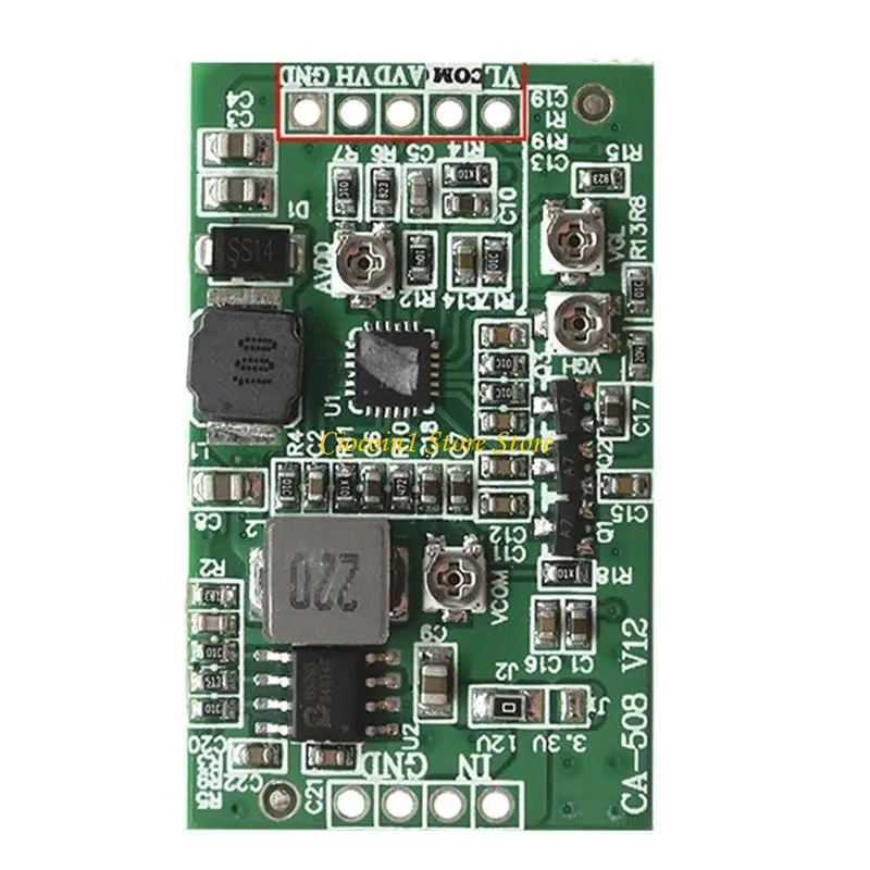 A3PC Boosting Module for LCD TCON Board, 4-way Adjustable Channel Adjust Module Board CA-408/CA-508