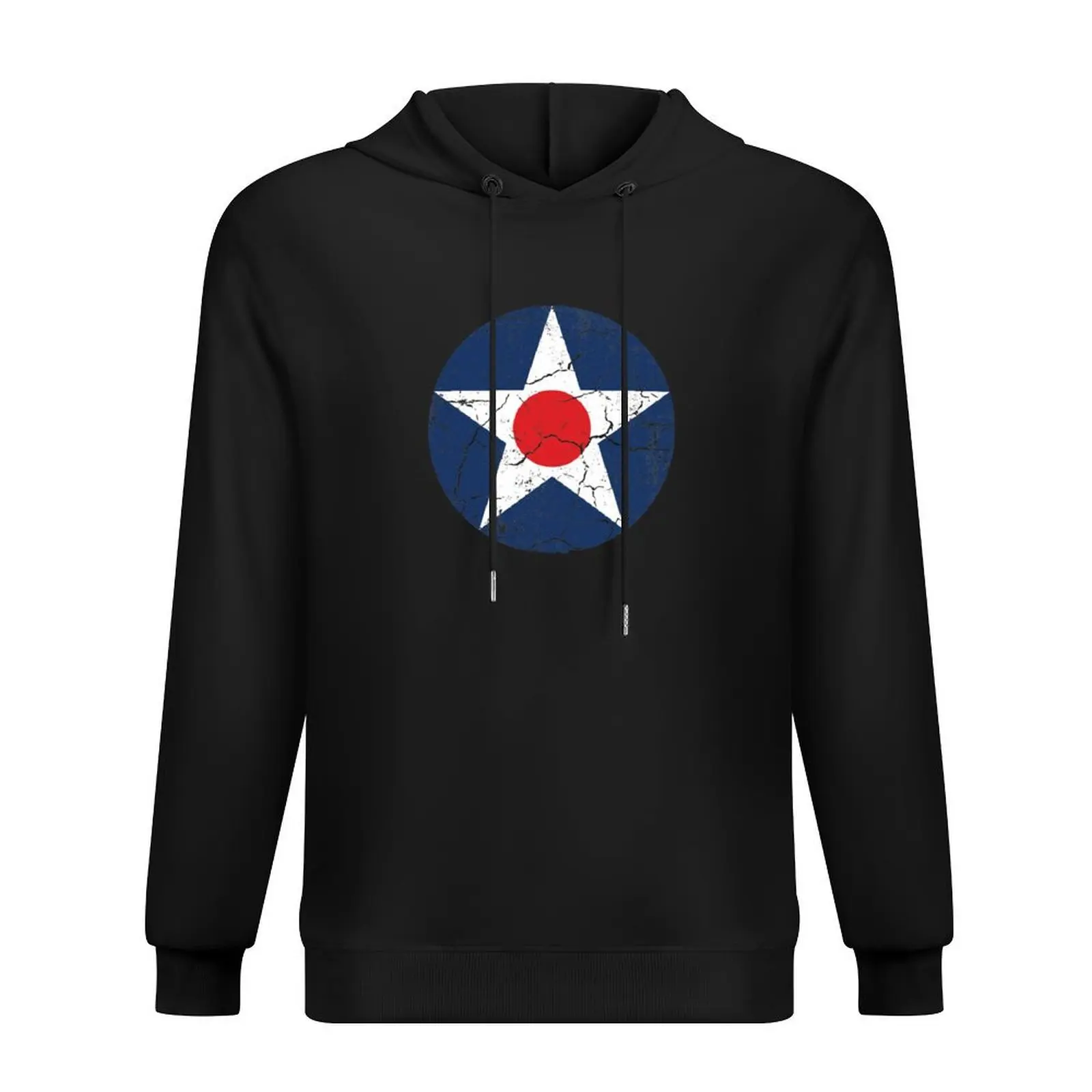 

Air Force Roundel USAAC USAF Vintage Hoodie male clothes aesthetic clothing men wear hoodie oversize
