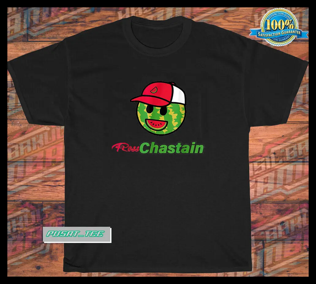 Ross Chastain Watermelon Logo american funny men's T shirt Size S-5XL