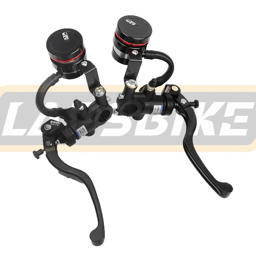Universal 17.5mm Brake Motorcycle Brake Clutch Pump Lever Radial Master Cylinder 7/8