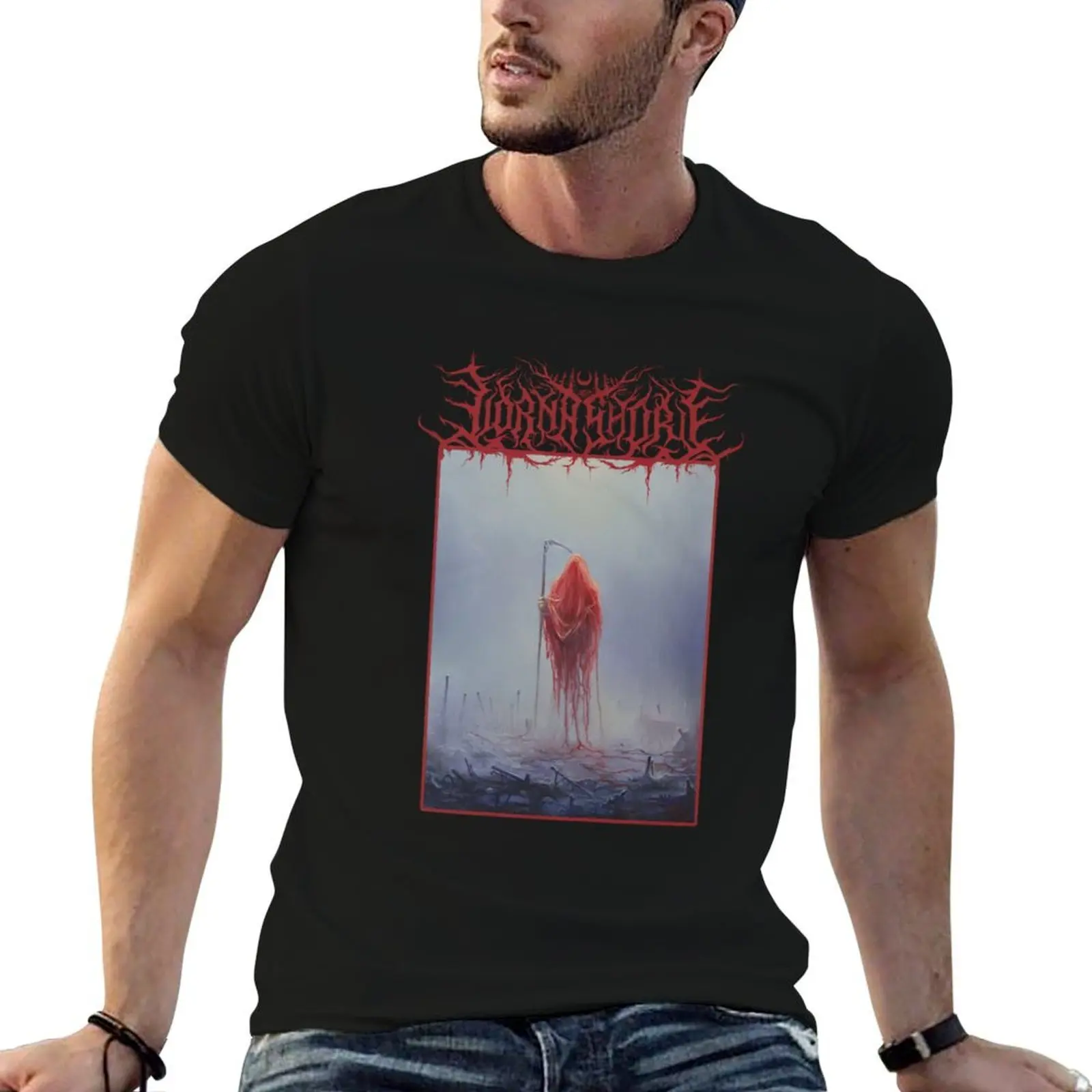 

And I Return To Nothingness Lorna Shore T-Shirt t shirts for man pack white t shirts designer t shirts cotton 100% T-shirt