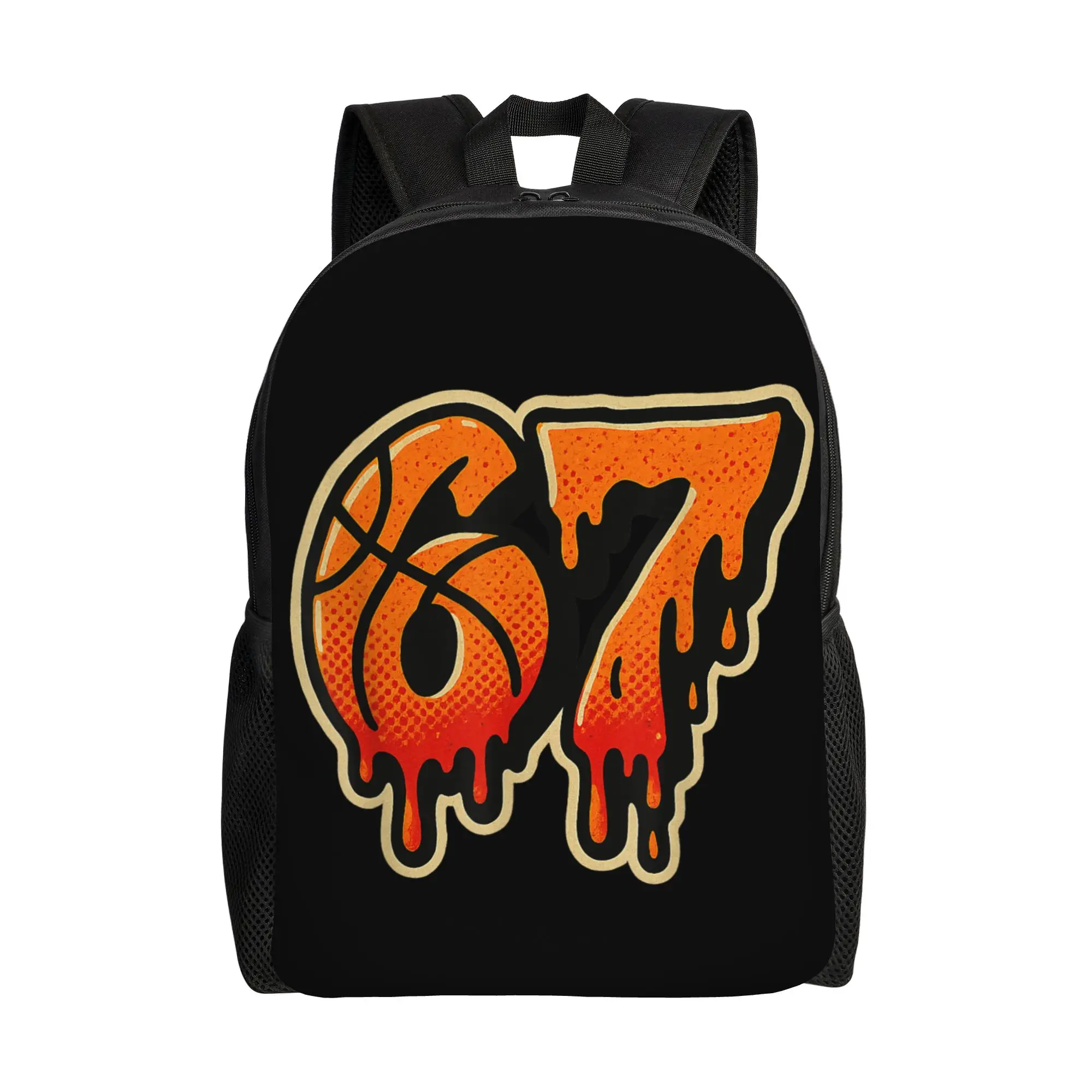 

Рюкзак Gen Alpha Slang 67 Drip Six Seven: легкий, для старшей школы, бизнеса, баскетбола, повседневного использования, для колледжа, сумка через плечо