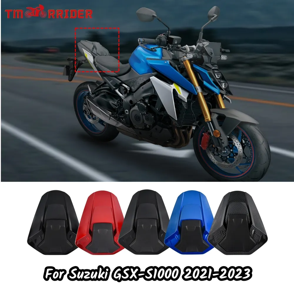 

Rear Solo Seat Cowl Fairing Rear Passenger Pillion Seat Cover Hard Seat Cowl Hump For Suzuki GSX-S1000 2021 2022 2023