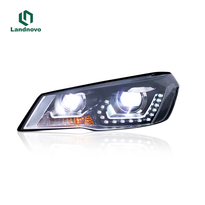 Muhuang High Quality Car Led Head Light For Jetta 2013-2015 Assembly Front Led Light Headlight Headlamp