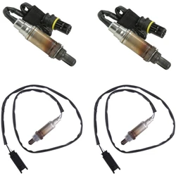 4Pcs O2 Oxygen Sensor Upstream & Downstream for BMW 323i 325i X3 X5 E39 E46 Z3 Z4 Metal + Plastic Brand New Car Accessories