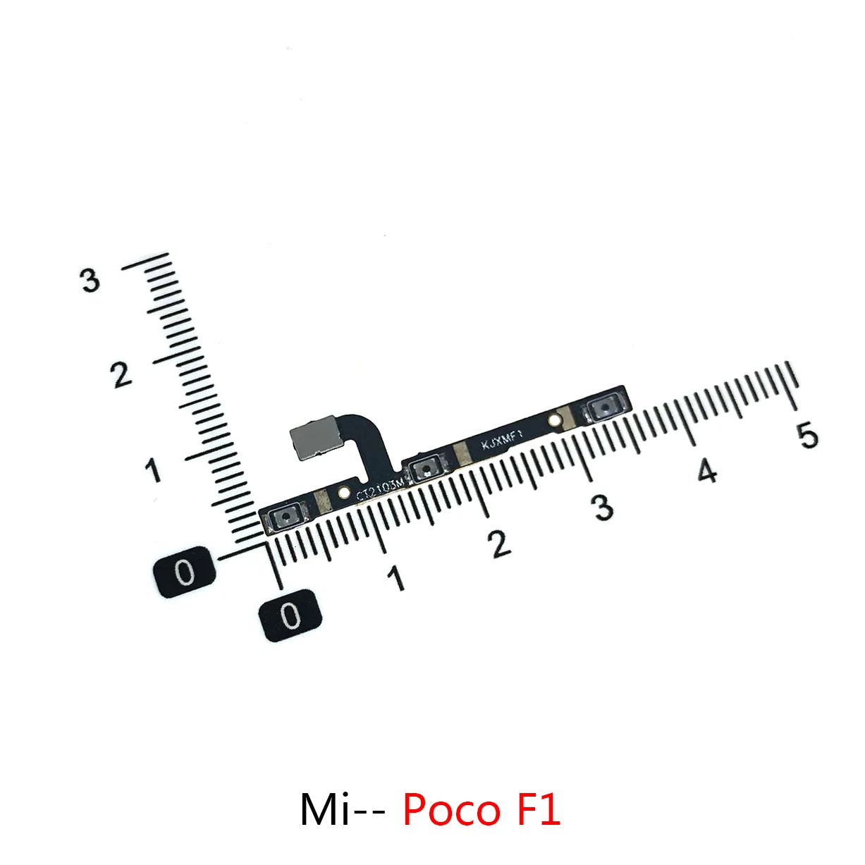 For Xiaomi Poco A1 A2 A2Lite A3 C3 F1 F2Pro F3 M2Pro M3 M3Pro X2 X3 X3Pro Power On Off Volume Button Flex Cable Switch Key