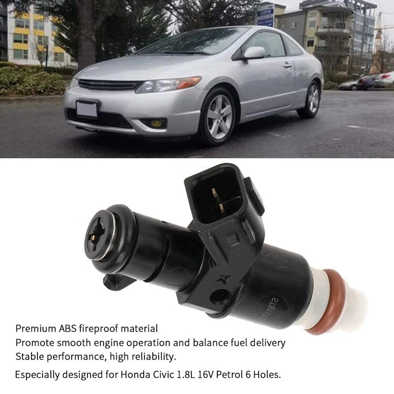 2 PCS Fuel Injector Nozzle Plastic Automotive Supplies For Honda Civic CR-Z FIT 1.5L 1.8L 2006-2011 16450-RNA-A01 16450RNAA01