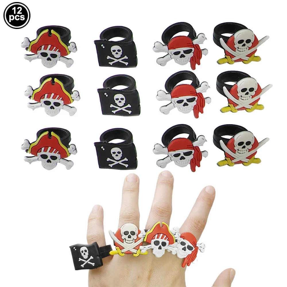 Pirate Party Supplies Temporary Tattoos Boys Girls Tattoos Stickers Birthday Party Supplies Gift Pirate Party Favors Decorations