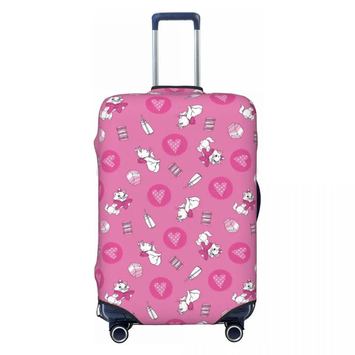 

Эластичный защитный чехол для чемодана с рисунком Марио, аниме-дизайн, подходит для чемоданов 18-32 дюймов