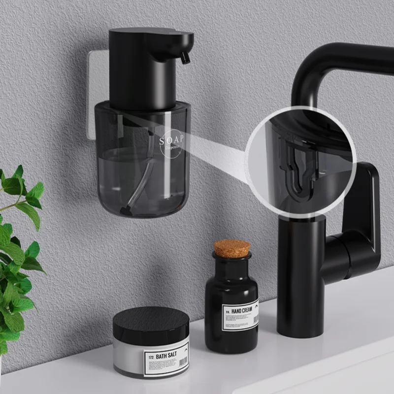 Xiaomi MIJIA 2025 موزع الصابون الرغوي/الجل الأوتوماتيكي 400 مللي 4 التروس مستشعر الأشعة تحت الحمراء موزع الصابون الرغوي IPX5 للحمام الجديد